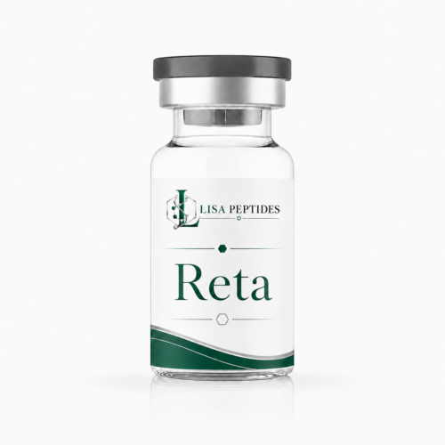 极简白底 Reta 肽剂玻璃瓶 Retatrutide